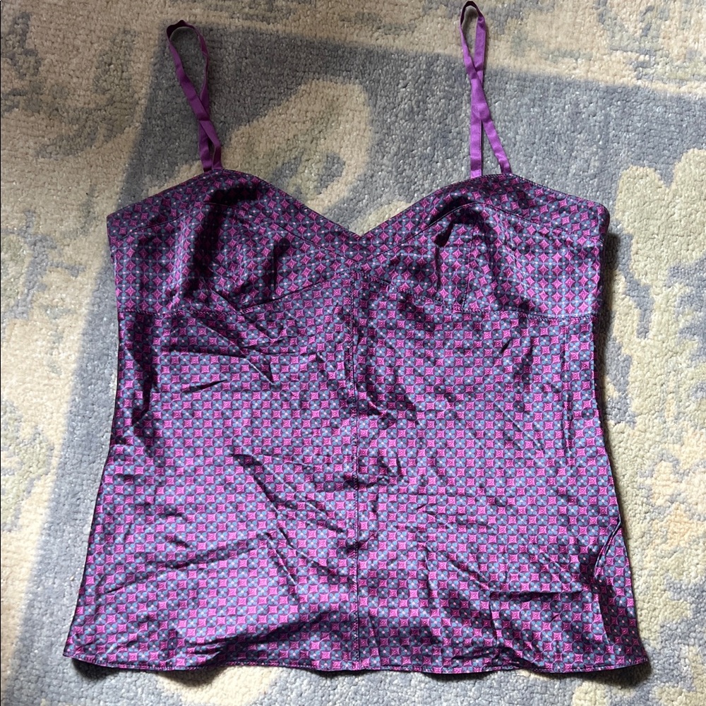 100% silk 90s express top